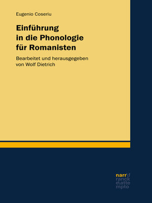 cover image of Einführung in die Phonologie für Romanisten